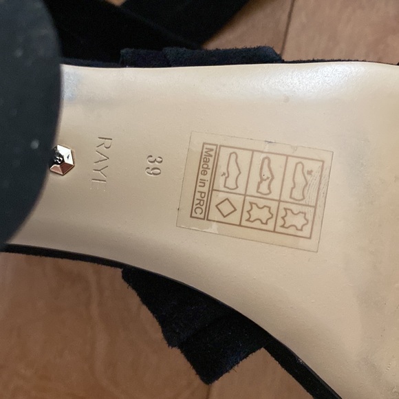 Raye the label Mia Heel strappy tie size 39 black - Picture 5 of 10